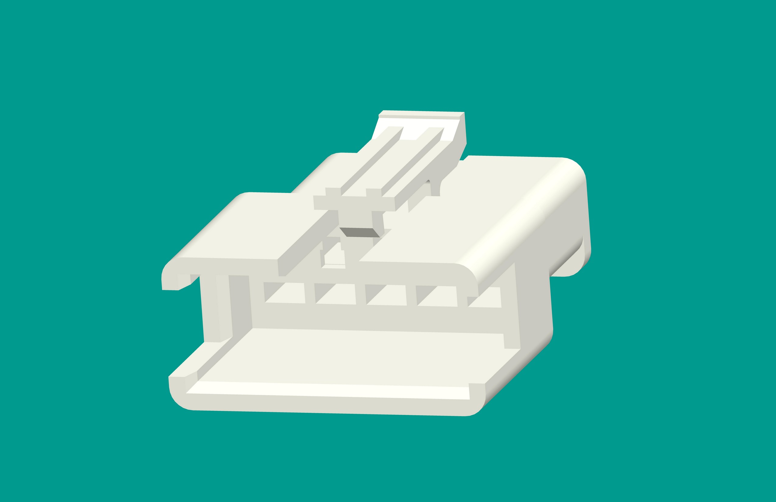 SMR-5孔塑殼C型白色