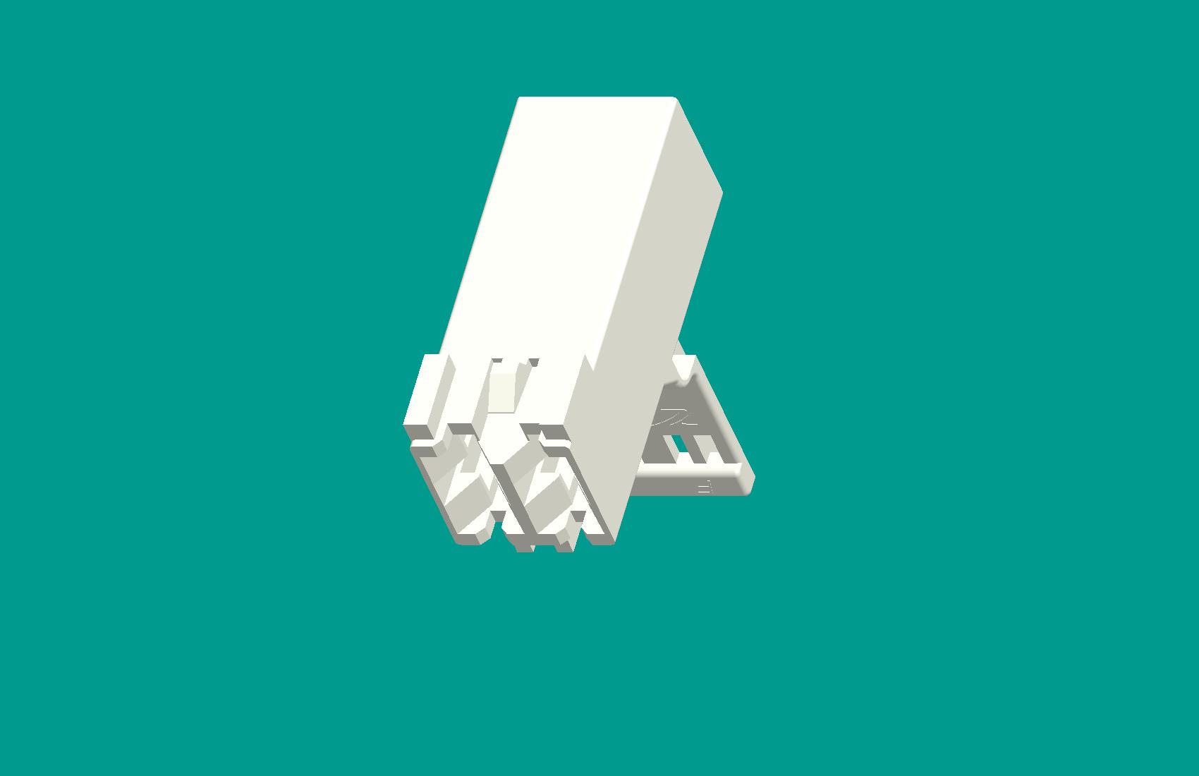 RAST5孔座內扣 2孔(201鍵位)/本色/高灼熱絲